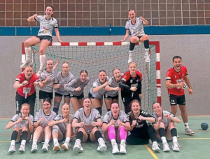 Die erfolgreiche wJA der Spielgemeinschaft Havixbeck/Roxel beim Qualifikationsturnier in Bielefeld